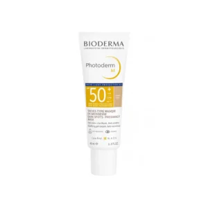 ضد آفتاب رنگی بایودرما Photoderm M SPF50 حجم 40 میلی لیتری