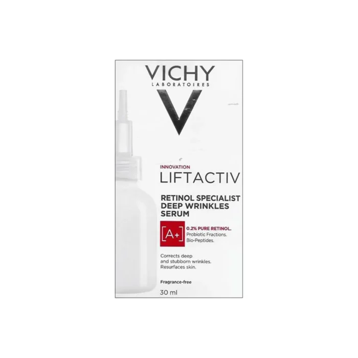 سرم لیفت کننده و ضد چروک ویشی LIFTACTIV RETINOL حجم 30 میلی لیتری