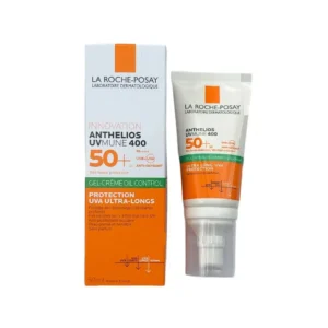 ژل کرم ضد آفتاب بی رنگ لاروش پوزای ANTHELIOS UVMUNE 400 SPF50 GEL-CREAM OIL CONTROL حجم 50 میلی لیتری