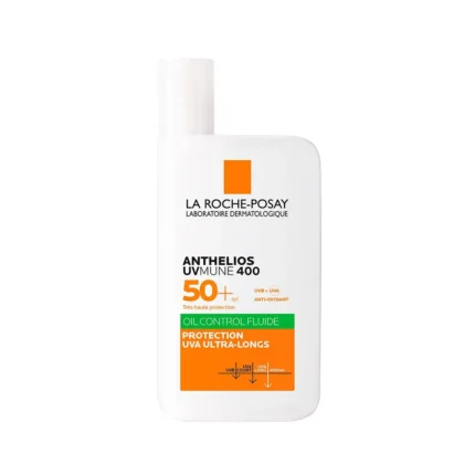 کرم ضد آفتاب لاروش پوزای ANTHELIOS UVMUNE 400 SPF50 OIL CONTROL FLUID حجم 50 میلی لیتری