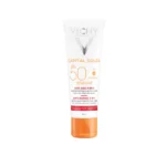 کرم ضد آفتاب بی رنگ ضد چروک ویشی CAPITAL SOLEIL SPF50 3-EN-1 ANTI-AGING حجم 50 میلی لیتری