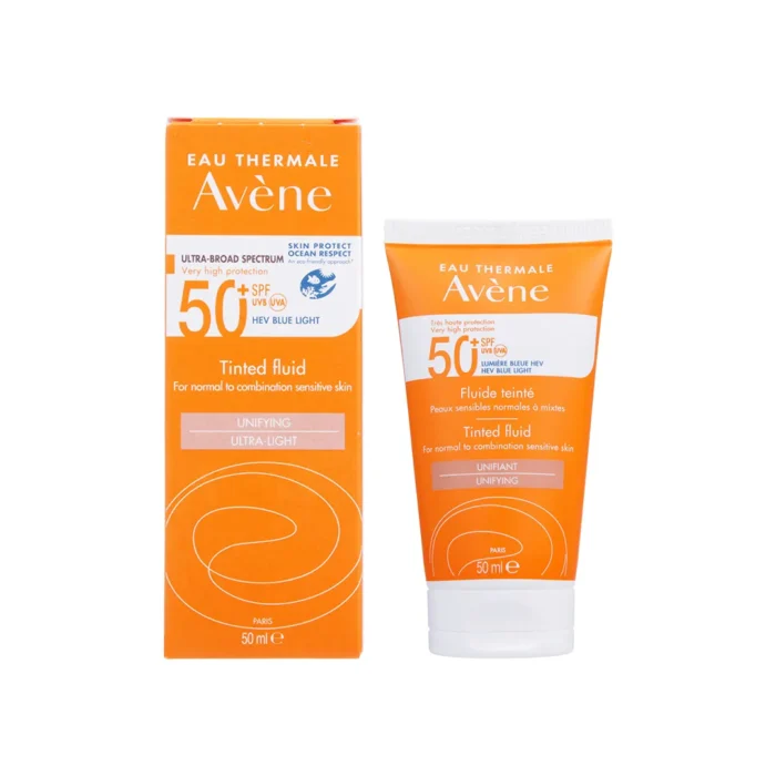 کرم ضد آفتاب رنگی اون Fluide teinte SPF50 حجم 50 میلی لیتری