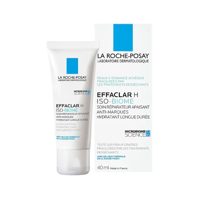 کرم مرطوب کننده لاروش پوزای EFFACLAR H ISO-BIOME حجم 40 میلی لیتری