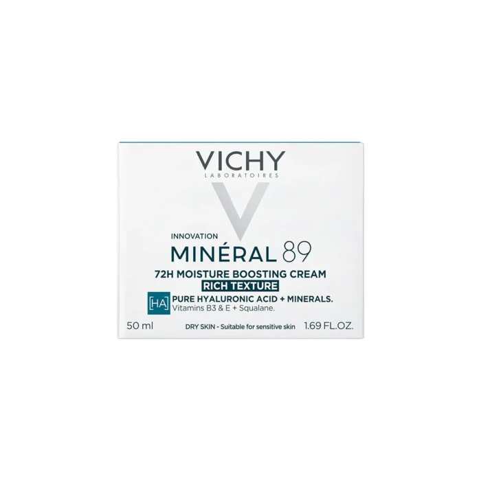 کرم مرطوب کننده و آبرسان ویشی MINERAL 89 RICH حجم 50 میلی لیتری