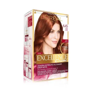 رنگ مو لورآل سری EXCELLENCE شماره 6.45