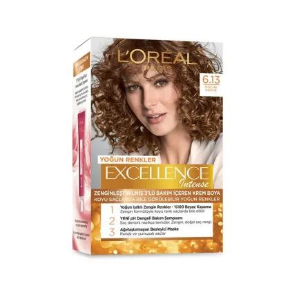 رنگ مو لورآل سری EXCELLENCE شماره 6.13