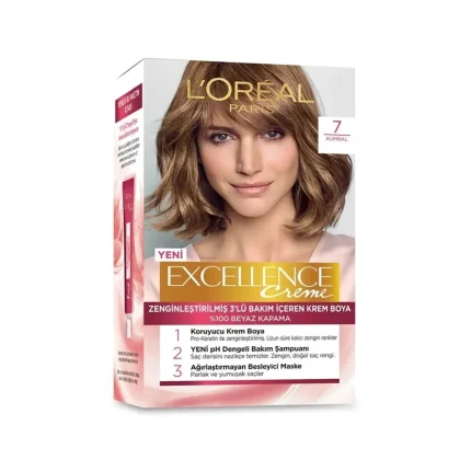 رنگ مو لورآل سری EXCELLENCE شماره 7
