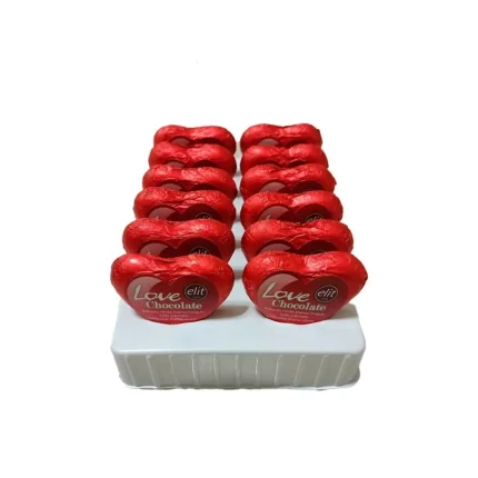 شکلات قلب الیت بسته 12 عددی