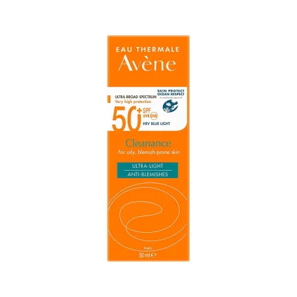 کرم ضد آفتاب بی رنگ اون Cleanance SPF50 حجم 50 میلی لیتری