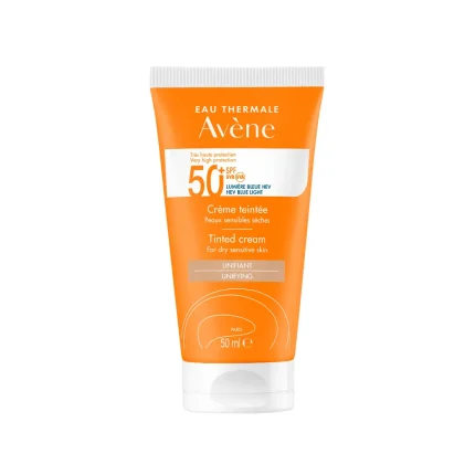 کرم ضد آفتاب رنگی اون Tinted cream SPF50 حجم 50 میلی لیتری