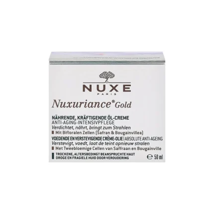 کرم ضد چروک نوکس Nuxuriance Gold حجم 50 میلی لیتری