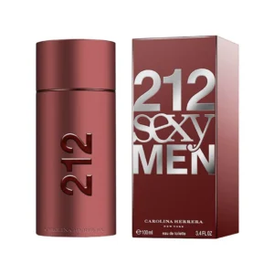 ادکلن مردانه کارولینا هررا 212 SEXY MEN حجم 100 میلی لیتری