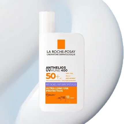 کرم ضد آفتاب و ضد لک لاروش پوزای ANTHELIOS UVMUNE 400 SPF50 ANTI DARK SPOTS FLUID حجم ۵۰ میلی لیتری