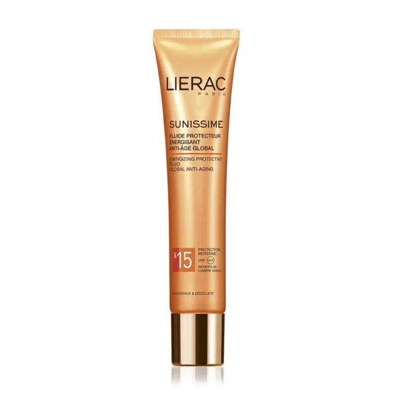 کرم ضد آفتاب فلوئیدی لیراک SUNISSIME SPF15 حجم 40 میلی لیتری