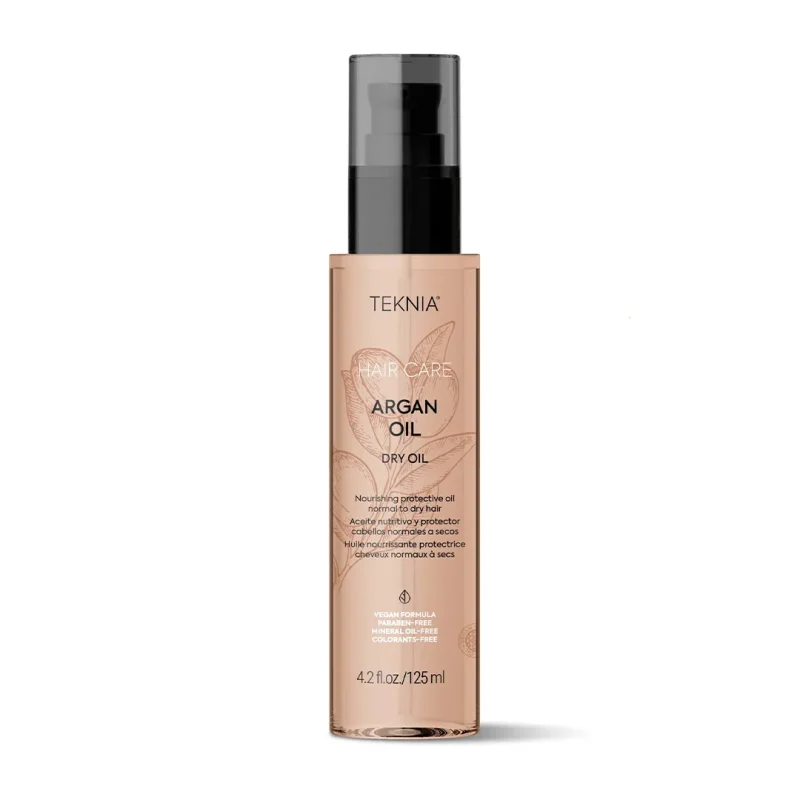 روغن آرگان خشک لاکمه TEKNIA ARGAN OIL حجم 125 میلی لیتری