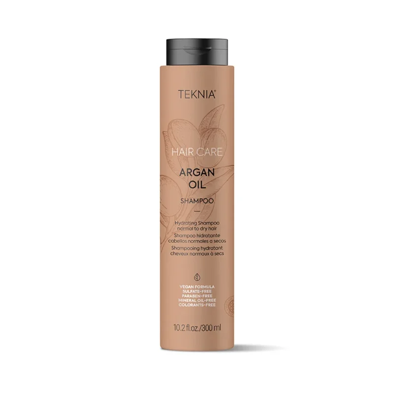 شامپو آبرسان آرگان لاکمه TEKNIA ARGAN OIL حجم 300 میلی لیتری