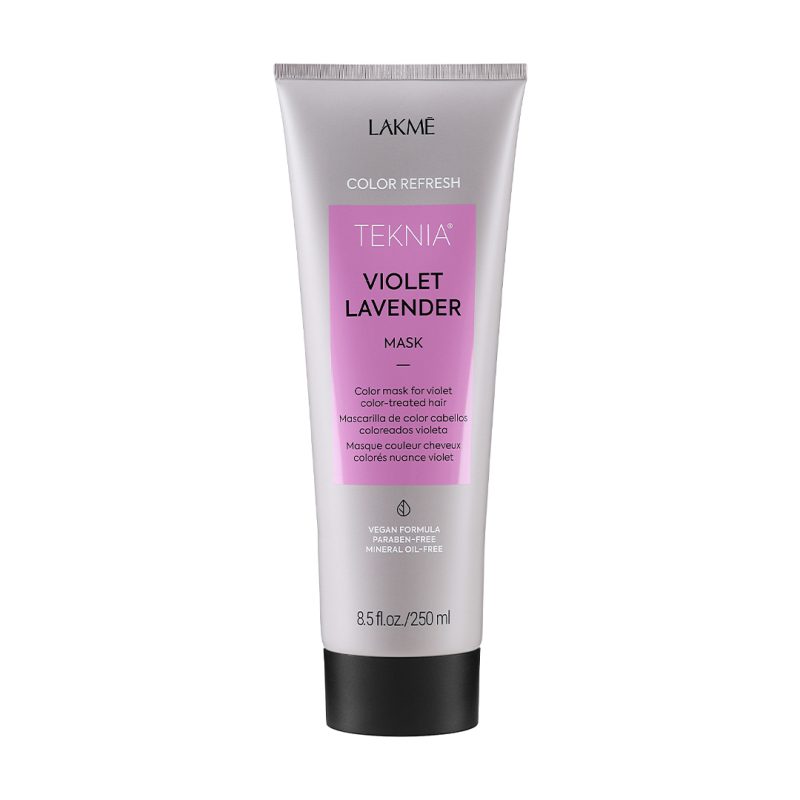 ماسک بازسازی مو لاکمه TEKNIA VIOLET LAVENDER حجم 250 میلی لیتری