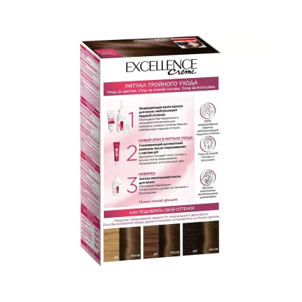 رنگ مو لورآل سری EXCELLENCE شماره 5.00