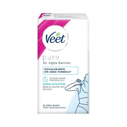 نوار اپیلاسیون زیربغل ویت pure تعداد 16 عددی