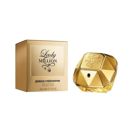 ادکلن زنانه پاکو رابان مدل Lady MILLION حجم 80 میلی لیتری