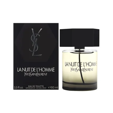 ادکلن مردانه ایوسن لورن مدل LA NUIT DE L'HOMME حجم 100 میلی لیتری
