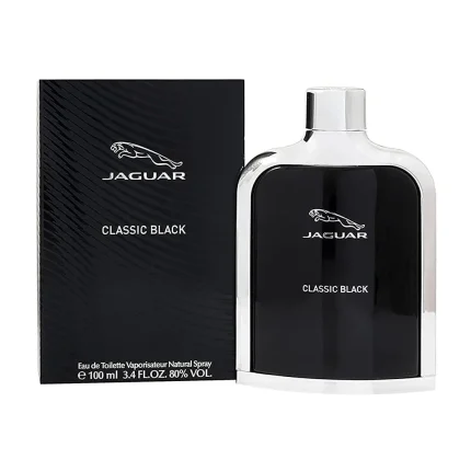 ادکلن مردانه جگوار مدل CLASSIC BLACK حجم 100 میلی لیتری