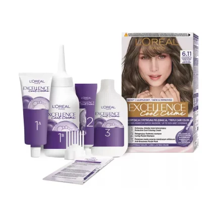 رنگ مو لورآل سری EXCELLENCE شماره 6.11