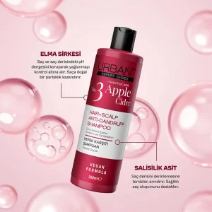شامپو ضد شوره اوربان 3 Apple Cider حجم 350 میلی لیتری