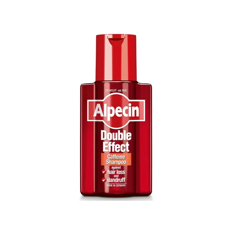 شامپو ضد ریزش قوی مو آلپسین Double Effect حجم 200 میلی لیتری