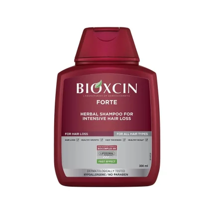 شامپو ضد ریزش مو بیوکسین FORTE حجم 300 میلی لیتری