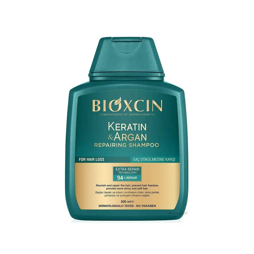 شامپو ضد ریزش مو حاوی آرگان و کراتین بیوکسین KERATIN & ARGAN حجم 300 میلی لیتری شامپو ضد ریزش مو حاوی آرگان و کراتین بیوکسین KERATIN & ARGAN حجم 300 میلی لیتری