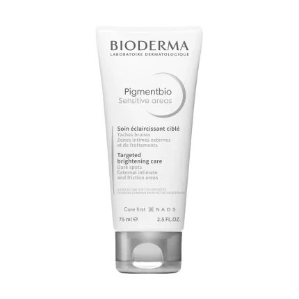 کرم روشن کننده بایودرما Pigmentbio Sensitive areas حجم 75 میلی لیتری