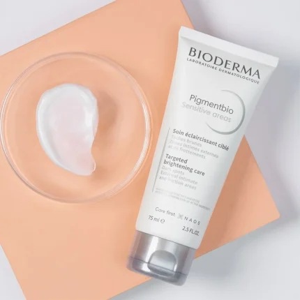 کرم روشن کننده بایودرما Pigmentbio Sensitive areas حجم 75 میلی لیتری