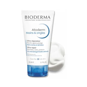 کرم مرطوب کننده بایودرما Atoderm حجم 50 میلی لیتری