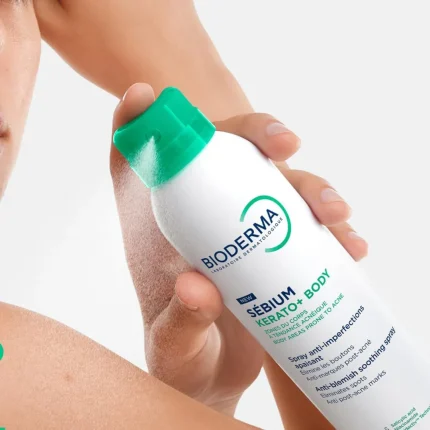 اسپری بدن ضد لک بایودرما SEBIUM KERATO+ BODY حجم 150 میلی لیتری