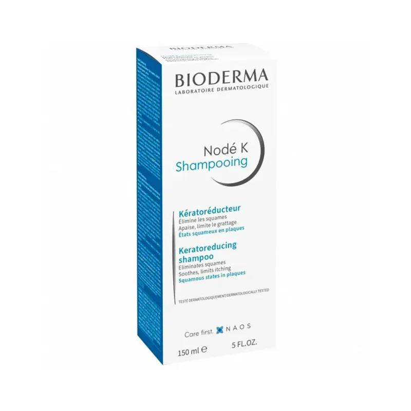 شامپو تقویت کننده مو بایودرما Node K Shampooing حجم 150 میلی لیتری