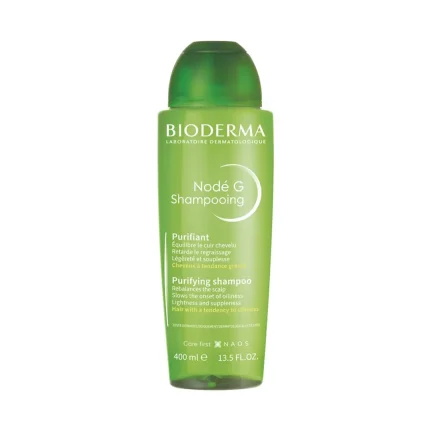 شامپو لایه بردار مو بایودرما Node G Shampooing حجم 400 میلی لیتری