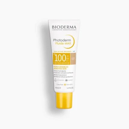 ضد آفتاب رنگی بایودرما Photoderm Fluide MAX SPF100 حجم 40 میلی لیتری