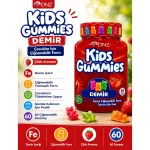 پاستیل آهن کودک دنیز Kids Gummies تعداد 60 عددی