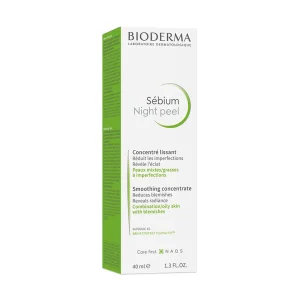 کرم شب بایودرما Sebium Night peel حجم 40 میلی لیتری