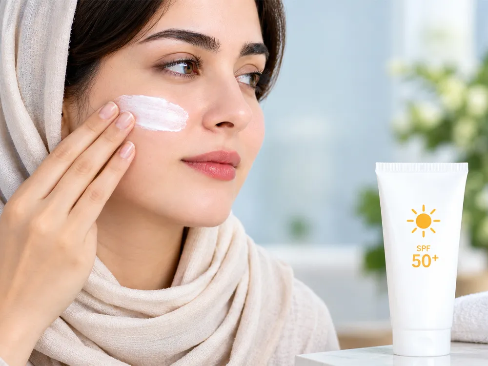 چرا ضد آفتاب روی پوست سفیدک می‌زند؟ علت و راه‌های جلوگیری