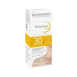 کرم ضد آفتاب بایودرما PHOTODERM LEB SPF30 حجم 100 میلی لیتری