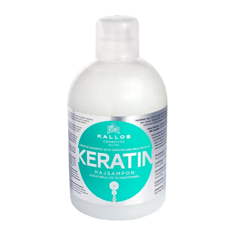 شامپو تقویت کننده حاوی کراتین کالوس KERATIN حجم 1 لیتری