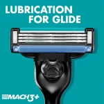 تیغ اصلاح 3 لبه ژیلت MACH3+ به همراه 2 عدد یدک