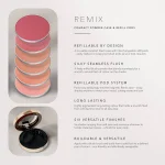 رژگونه آهنربایی پیپا PIPPA OF LONDON Remix Blush تعداد 6 رنگی