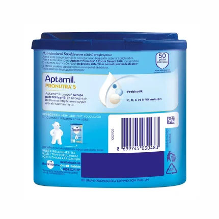شیر خشک آپتامیل نوتریشیا PRONUTRA شماره 5 حجم 350 گرمی