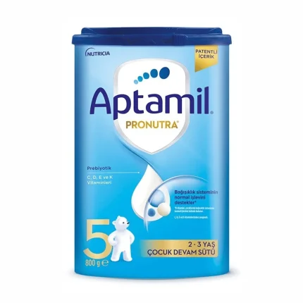 شیر خشک آپتامیل نوتریشیا PRONUTRA شماره 5 حجم 800 گرمی