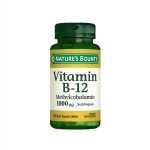 قرص ویتامین B-12 نیچرز بونتی تعداد 60 عددی