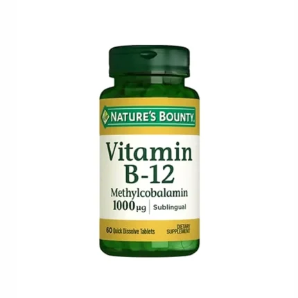 قرص ویتامین B-12 نیچرز بونتی تعداد 60 عددی