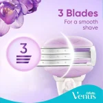 یدک تیغ اصلاح 3 لبه ژیلت VENUS بسته 4 عددی